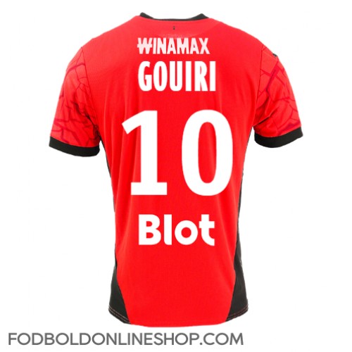 Stade Rennais Amine Gouiri #10 Hjemmebanetrøje 2024-25 Kortærmet